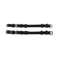 Bits met ringen Waldhausen S-Line per paar Zwart