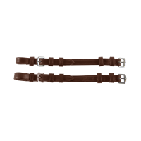 Bits met ringen Waldhausen S-Line per paar Bruin