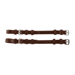 Bits met ringen Waldhausen S-Line per paar Bruin