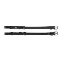 Bits met ringen Waldhausen S-Line per paar Zwart