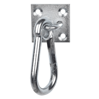 Mousqueton Waldhausen op plaat Grijs