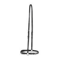 Verstelbare Duitse neusriem Waldhausen S-Line Zwart