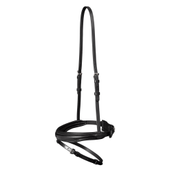 Gecombineerde neusriem Waldhausen S-Line Zwart