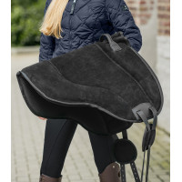 Rijpad van suède Waldhausen voor zonder zadel rijden Zwart