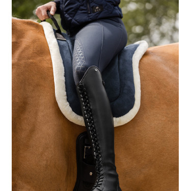 Pad voor rijden zonder zadel Waldhausen Soft Nachtblauw