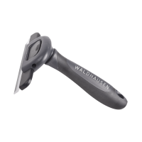 Waldhausen kunststof verharkam L Zwart / grijs