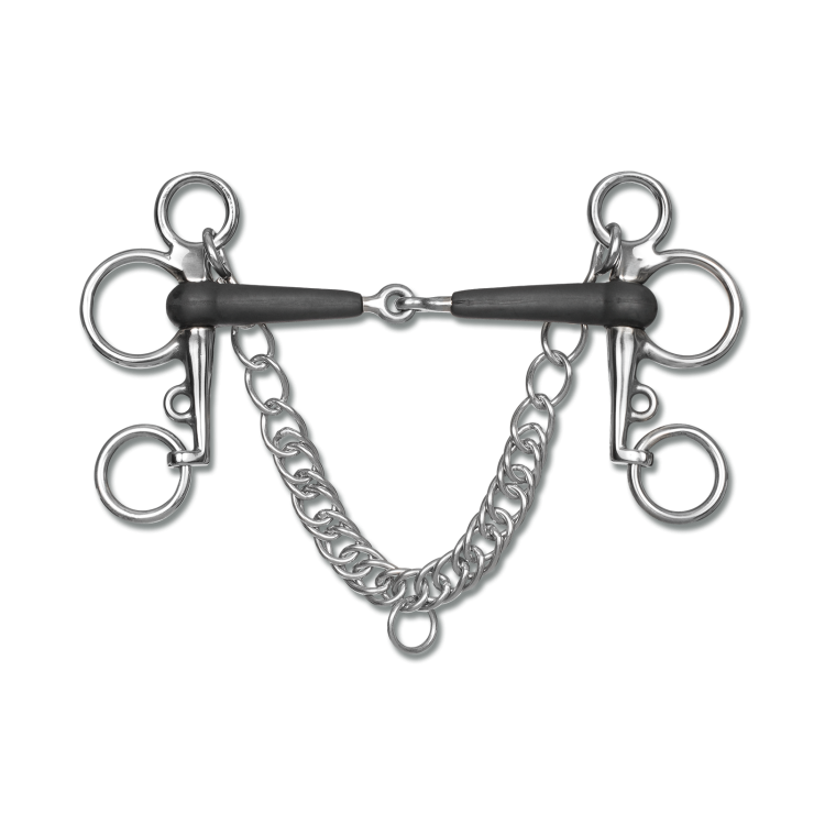 Pelham caoutchouc Waldhausen simple brisure