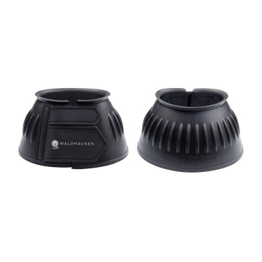 Cloches Waldhausen caoutchouc par 2 Zwart Cloches Waldhausen caoutchouc par 2 Zwart