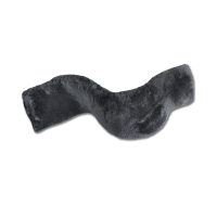 Protège-sangle Waldhausen peau d'agneau Zwart