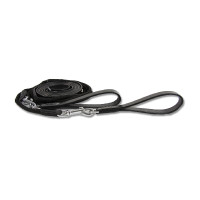 Rênes allemandes Waldhausen X-Line 2 parties Zwart