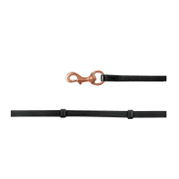 Rênes Island Waldhausen mousqueton Zwart / roségoud