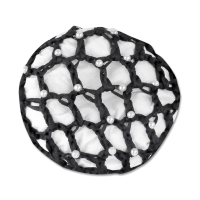 Résille-filet Waldhausen perles Zwart