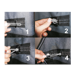 Safe-Gum Waldhausen 18 élastiques mélangés Grijs