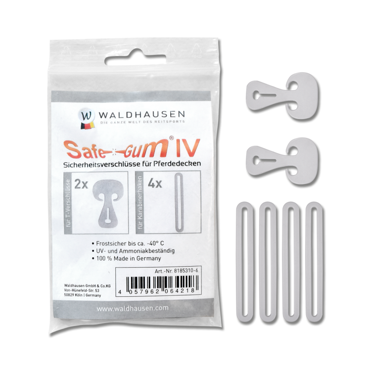 Safe-Gum Waldhausen 6 élastiques mélangés