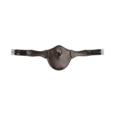 Sangle bavette Waldhausen cuir bavette élastique Bruin