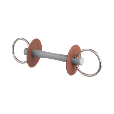 Beris Comfort stangbit met scharen, 7,5 cm ring Beris Comfort stangbit met scharen, 7,5 cm ring