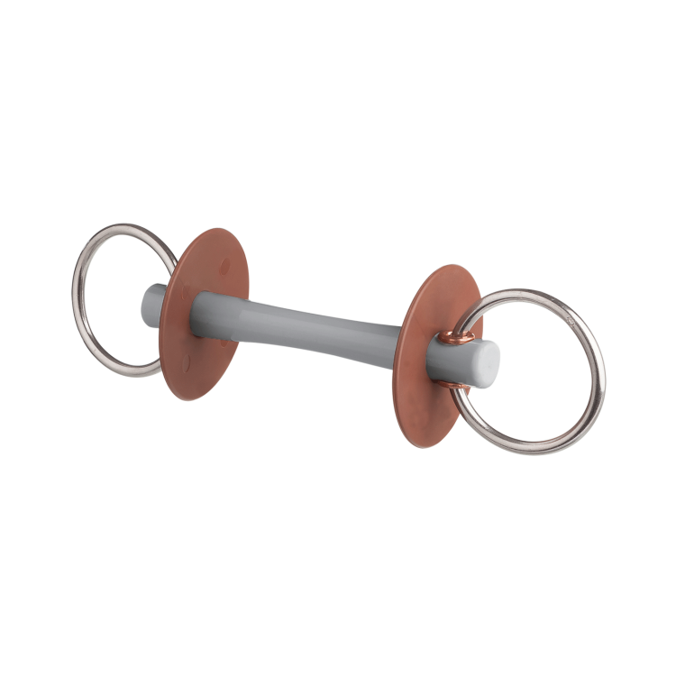 Beris Comfort stangbit met scharen, 7,5 cm ring Beris Comfort stangbit met scharen, 7,5 cm ring