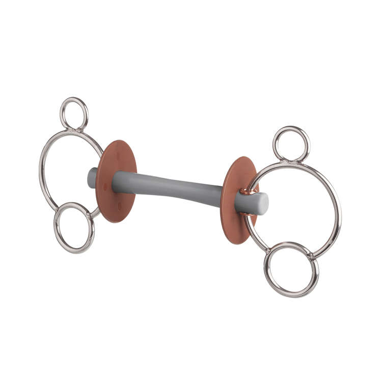 Trens met 3 ringen Beris Comfort mondstuk Trens met 3 ringen Beris Comfort mondstuk