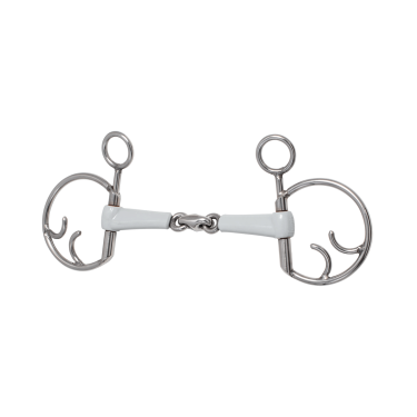 Baucher-bit Beris dubbelgebroken Baucher-bit Beris dubbelgebroken