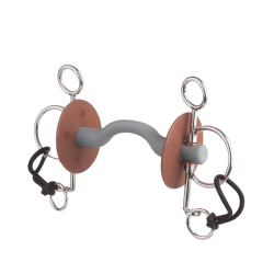 Pelham-bit Beris met lange tongvrijheid, lange scharen