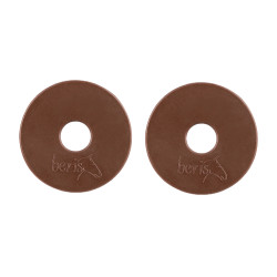Beris rubberen bitringen Bruin