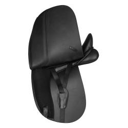 Waldhausen Premium dressuurzadel van leer Zwart