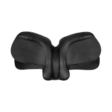 Waldhausen Premium dressuurzadel van leer Zwart