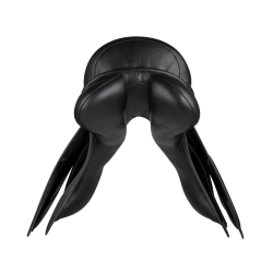 Waldhausen veelzijdigheidszadel Comfort leer Zwart