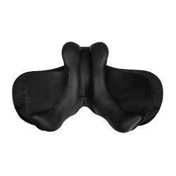 Waldhausen veelzijdigheidszadel Comfort leer Zwart