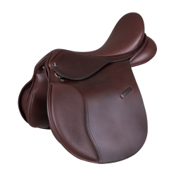 Waldhausen veelzijdigheidszadel Comfort leer Bruin