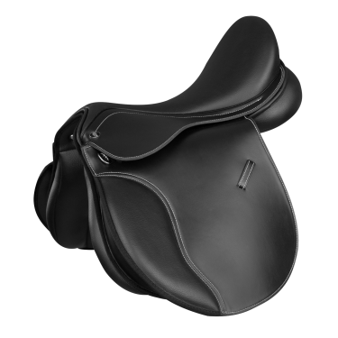 Waldhausen Economic veelzijdig zadel Zwart