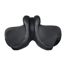 Waldhausen Premium veelzijdigheidszadel van leer Zwart