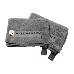 Microvezel handdoeken Waldhausen per 2 Grijs