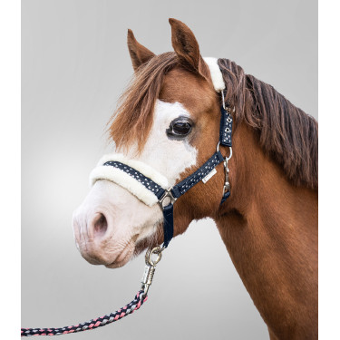 Set halster Waldhausen Lucky Nachtblauw / lucky