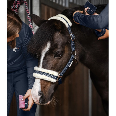 Set halster Waldhausen Lucky Nachtblauw / lucky