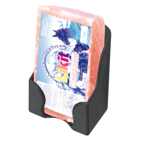 Waldhausen kunststofhouder voor vierkante liksteen Zwart