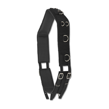 Waldhausen nylon singelriem Zwart