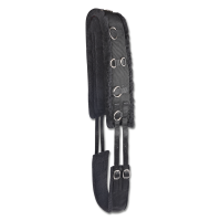 Waldhausen Teddyfleece singelpad Zwart