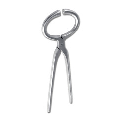 Tricoise Waldhausen pour examiner les sabots Grijs