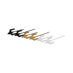 Hes-Tec Quick Knot Deluxe standaard vlechtaccessoire Wit