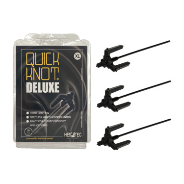 Hes-Tec Quick Knot Deluxe XL vlechtaccessoire Zwart