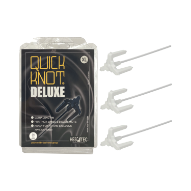 Hes-Tec Quick Knot Deluxe XL vlechtaccessoire Wit