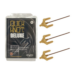 Hes-Tec Quick Knot Deluxe XL vlechtaccessoire Bruin