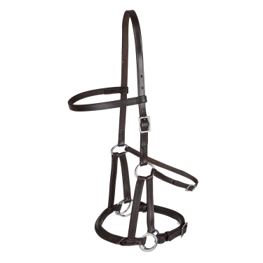 Bitloos hoofdstel Linda Tellington-Jones Bruin Bitloos hoofdstel Linda Tellington-Jones Bruin