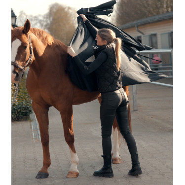 Verfrissende deken Waldhausen Health + Care Ice Layer Nachtblauw