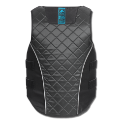 Swing P19 veiligheidsvest met ritssluiting voor volwassenen Zwart / grijs