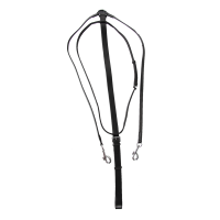 Martingaal aanpasbaar aan Star-teugels Zwart Martingaal aanpasbaar aan Star-teugels Zwart