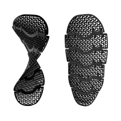 Rugbeschermer Swing P20 voor volwassenen Zwart Rugbeschermer Swing P20 voor volwassenen Zwart