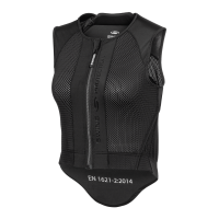 Rugbescherming Swing P24 Flex voor volwassenen Zwart