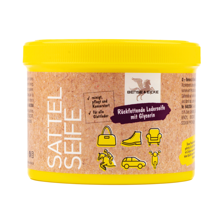 Bense & Eicke lederzeep met spons